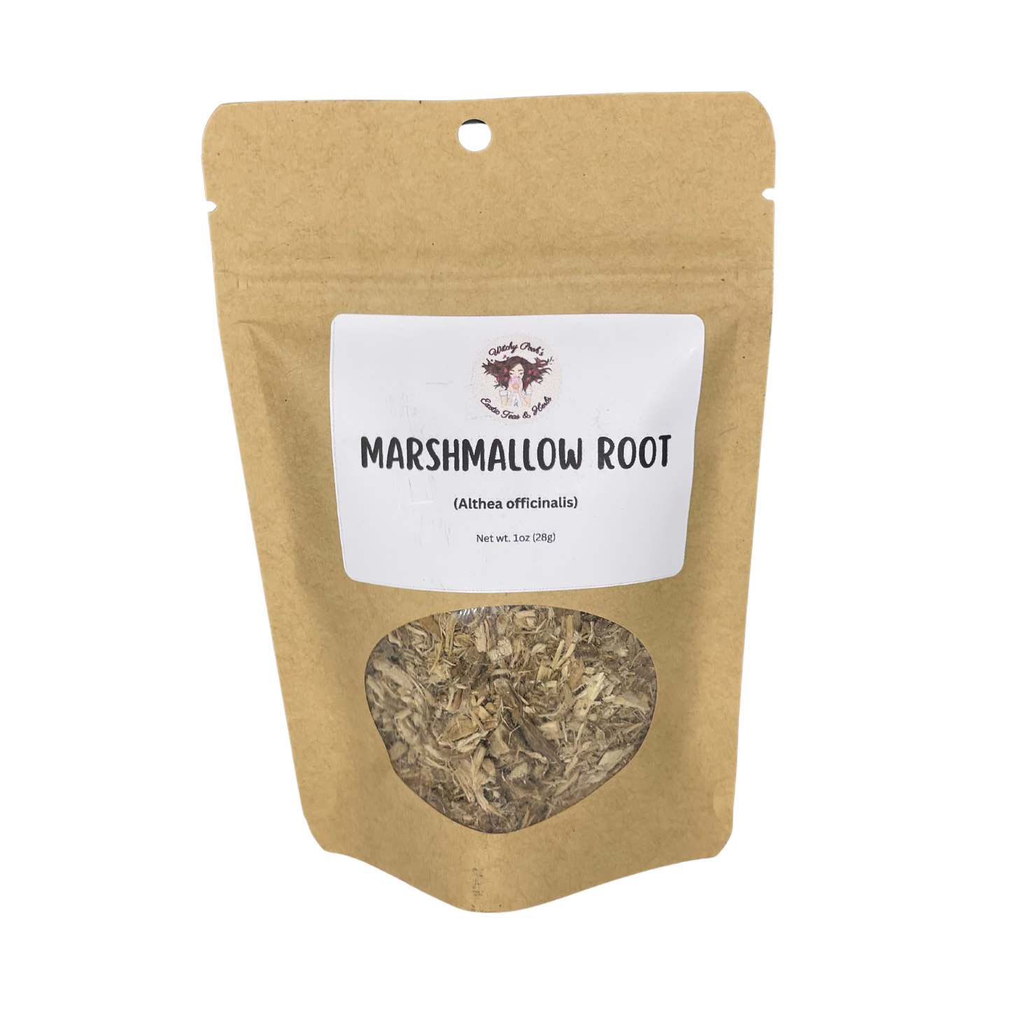 Witchy Pooh's Marshmallow Root for Heighten Psychic Abilities and Spirit Bottles