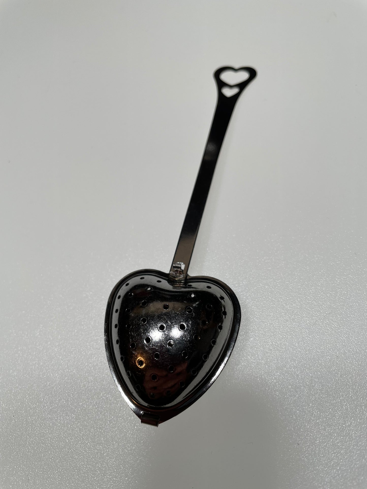 Witchy Pooh's Tea Infuser Heart Shaped with Handle, Single Cup Tea Infuser