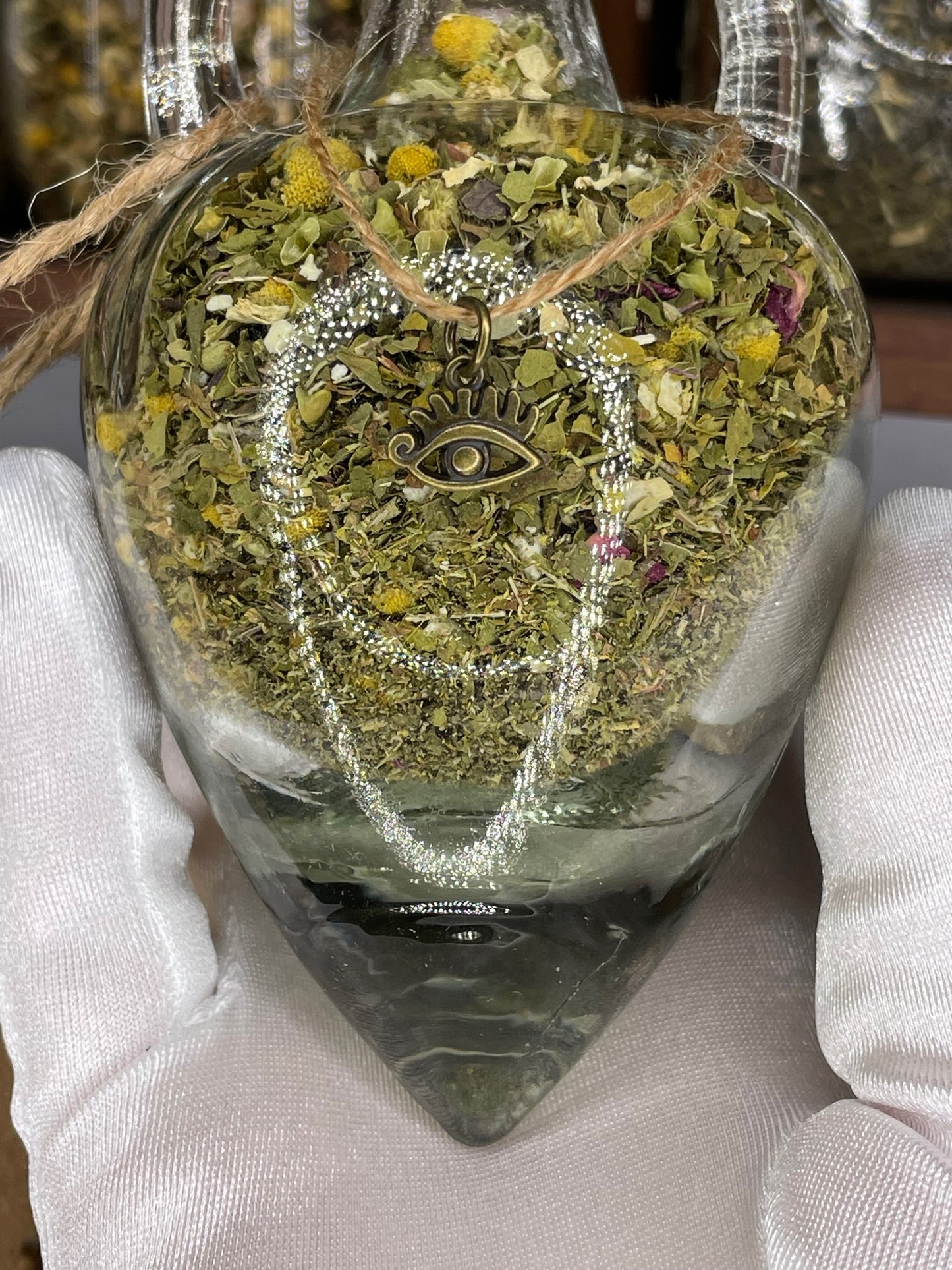 Lucid Dreaming Herbal Tea in Hanging Jars