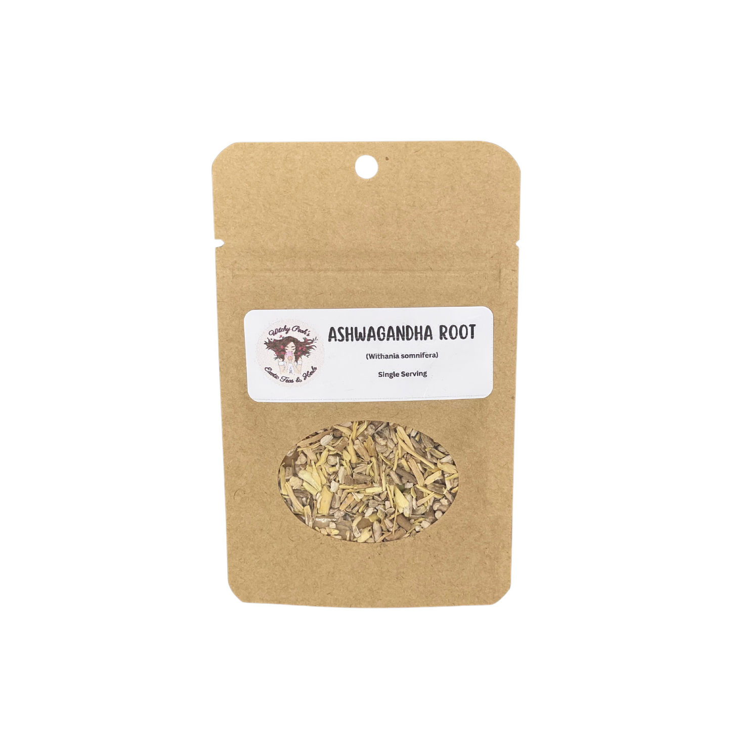 Ashwagandha Root, Pieces of Root, Dried Herbs, Food Grade Herbs, Herbs and Spices, Loose Leaf Herbs