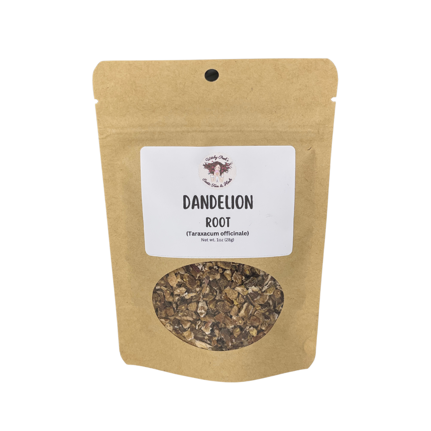 Dandelion Root Loose Leaf Herbal Tea for Purification Rituals and Healing Ceremonies.
