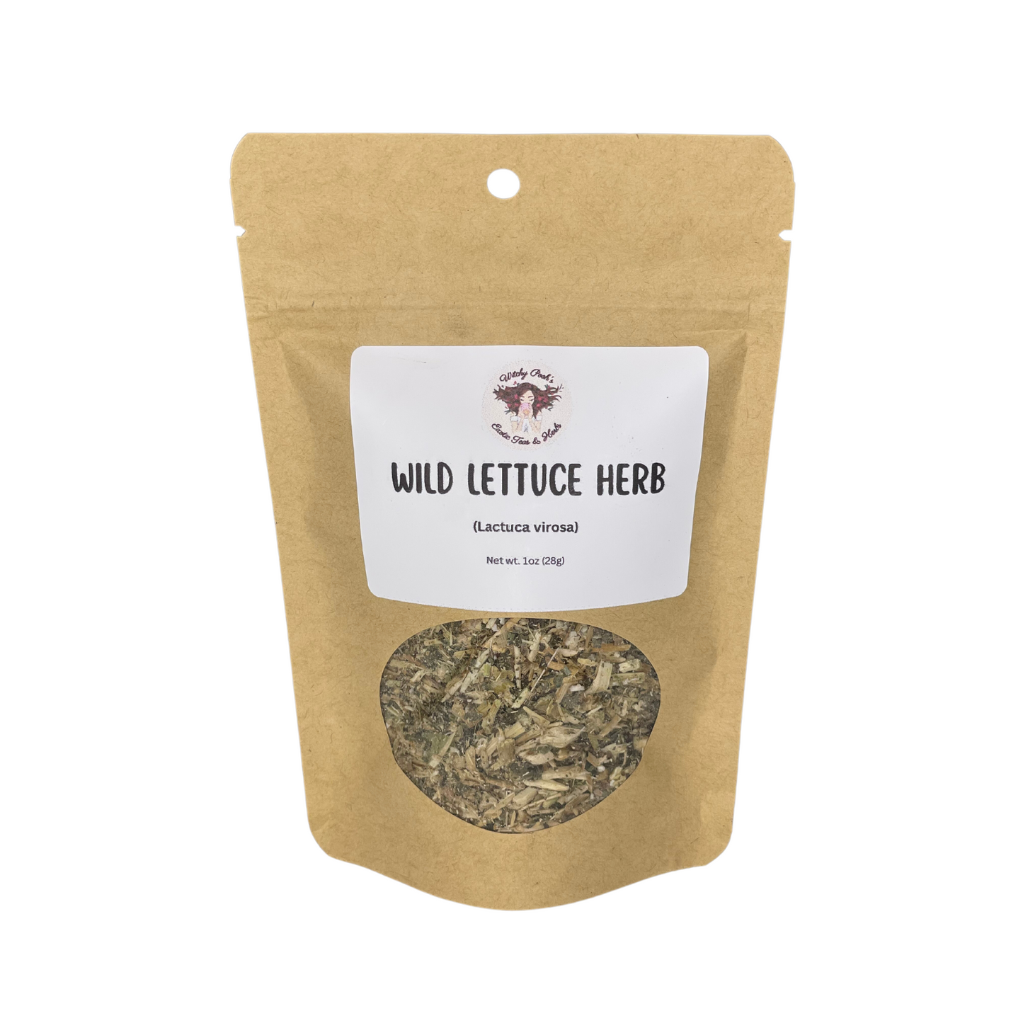 Wild Lettuce Herb, Dried Herbs, Food Grade Herbs, Herbs and Spices, Loose Leaf Herbs