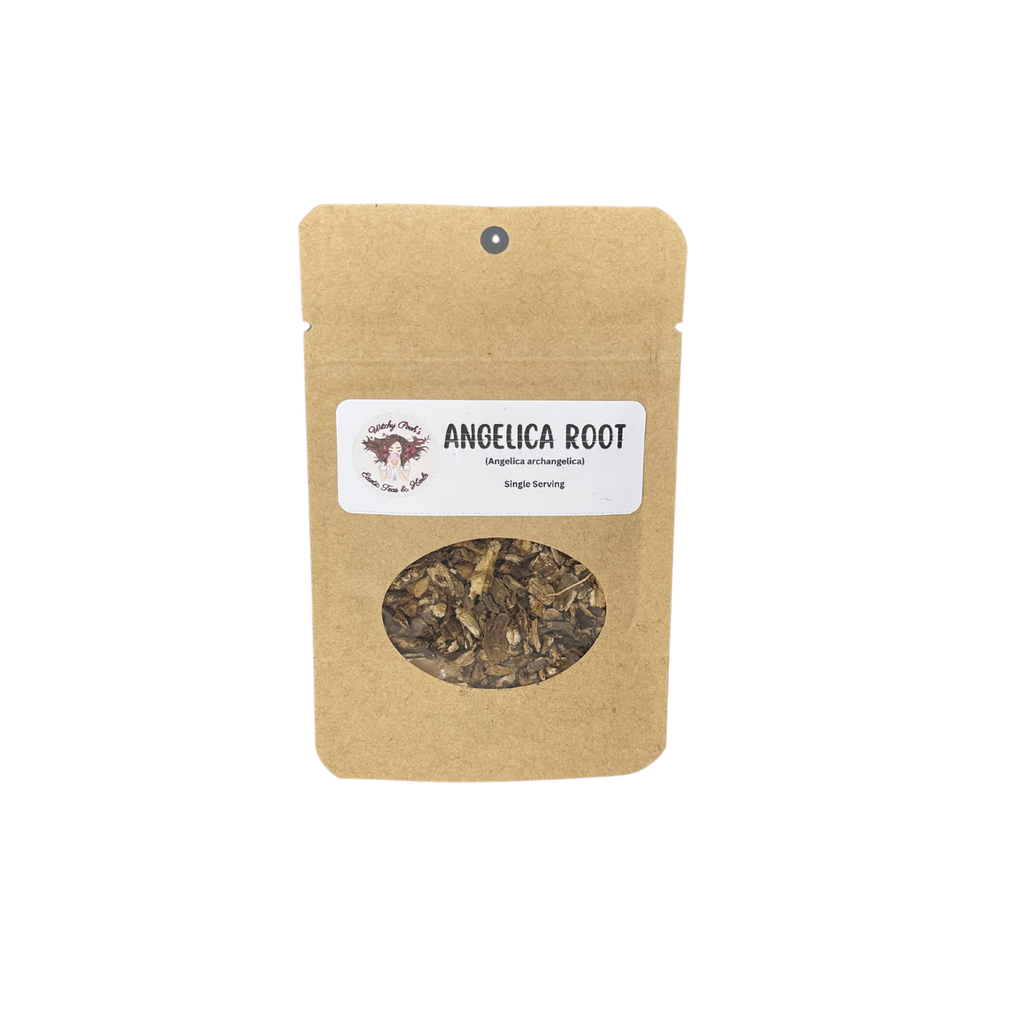 Witchy Pooh's Angelica Root to Invigorate Your Spirit and Shield Against Psychic Attacks