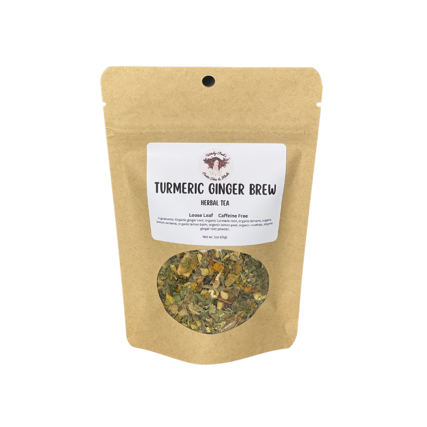 Turmeric Ginger Brew Herbal Loose Leaf Tea