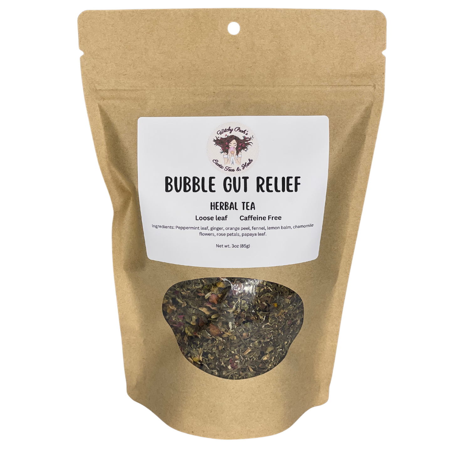 Bubble Gut Relief Herbal Loose Leaf Tea