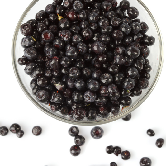 Bilberry Fruit Whole Soft and Chewy Berry Snack, Exotic Berries Great for Trail Mix