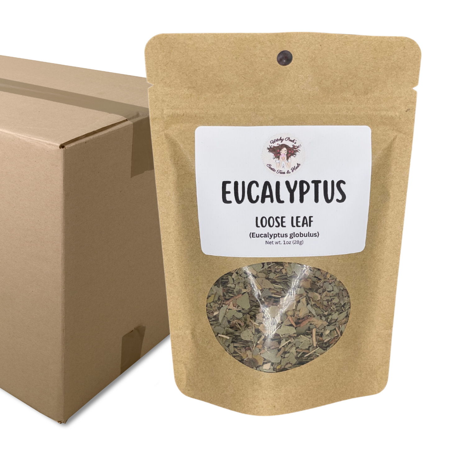 Witchy Pooh's Eucalyptus Loose Leaf for Simmer Pots, Bath and Ritual to Unveil the Spirit Within