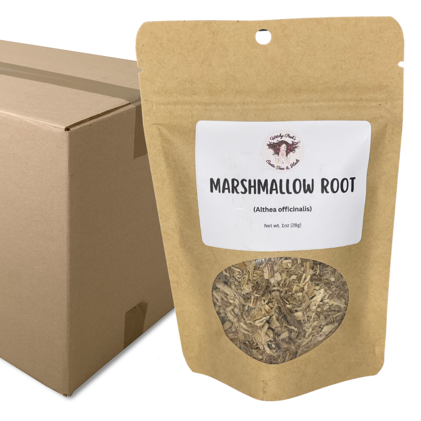Marshmallow Root For  Heighten Psychic Abilities and Spirit Bottles