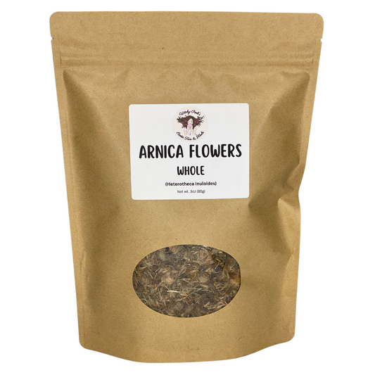 Witchy Pooh's Arnica Flowers for Topical Pain Relief