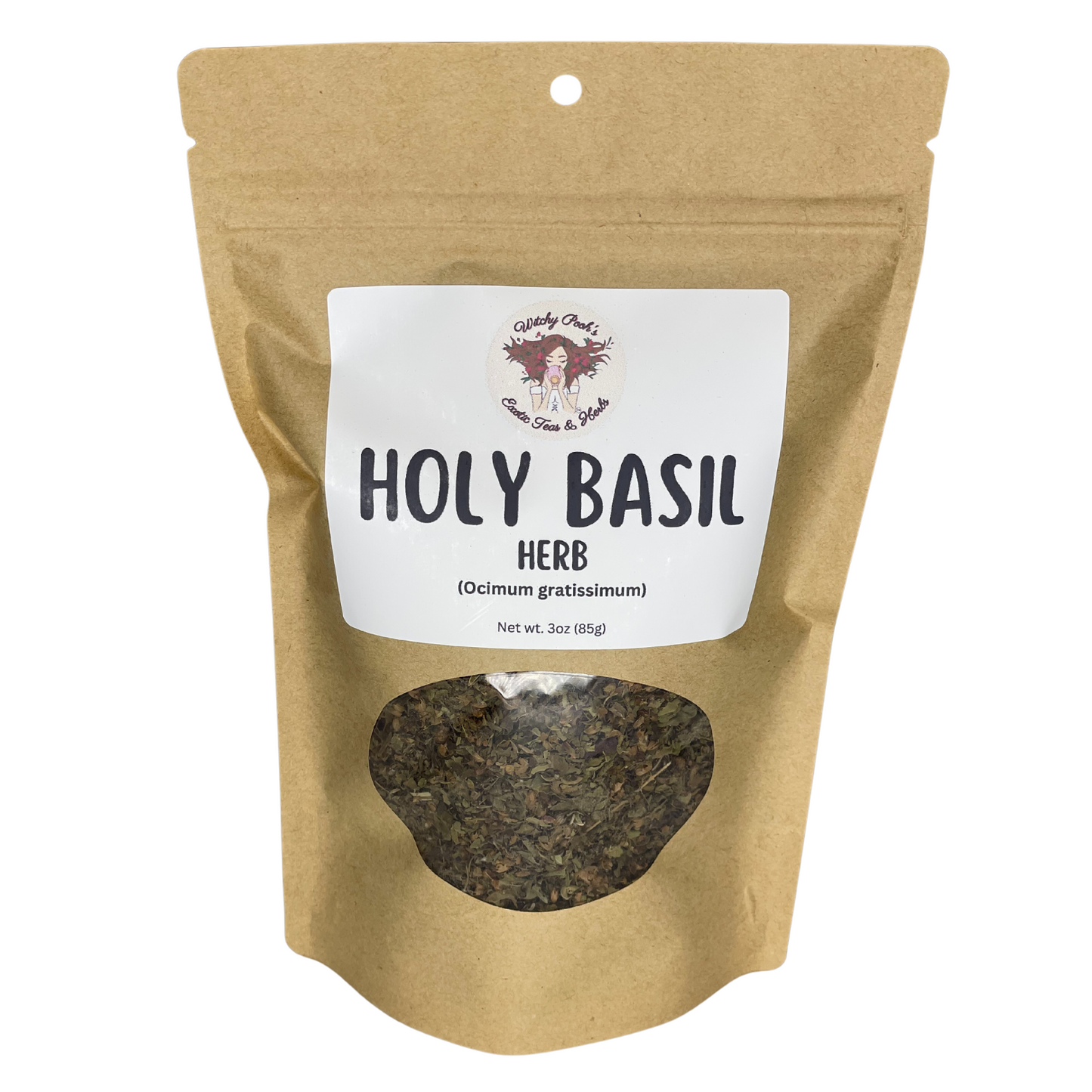 Witchy Pooh's Holy Basil Herb for Balance of Body Mind and Spirit