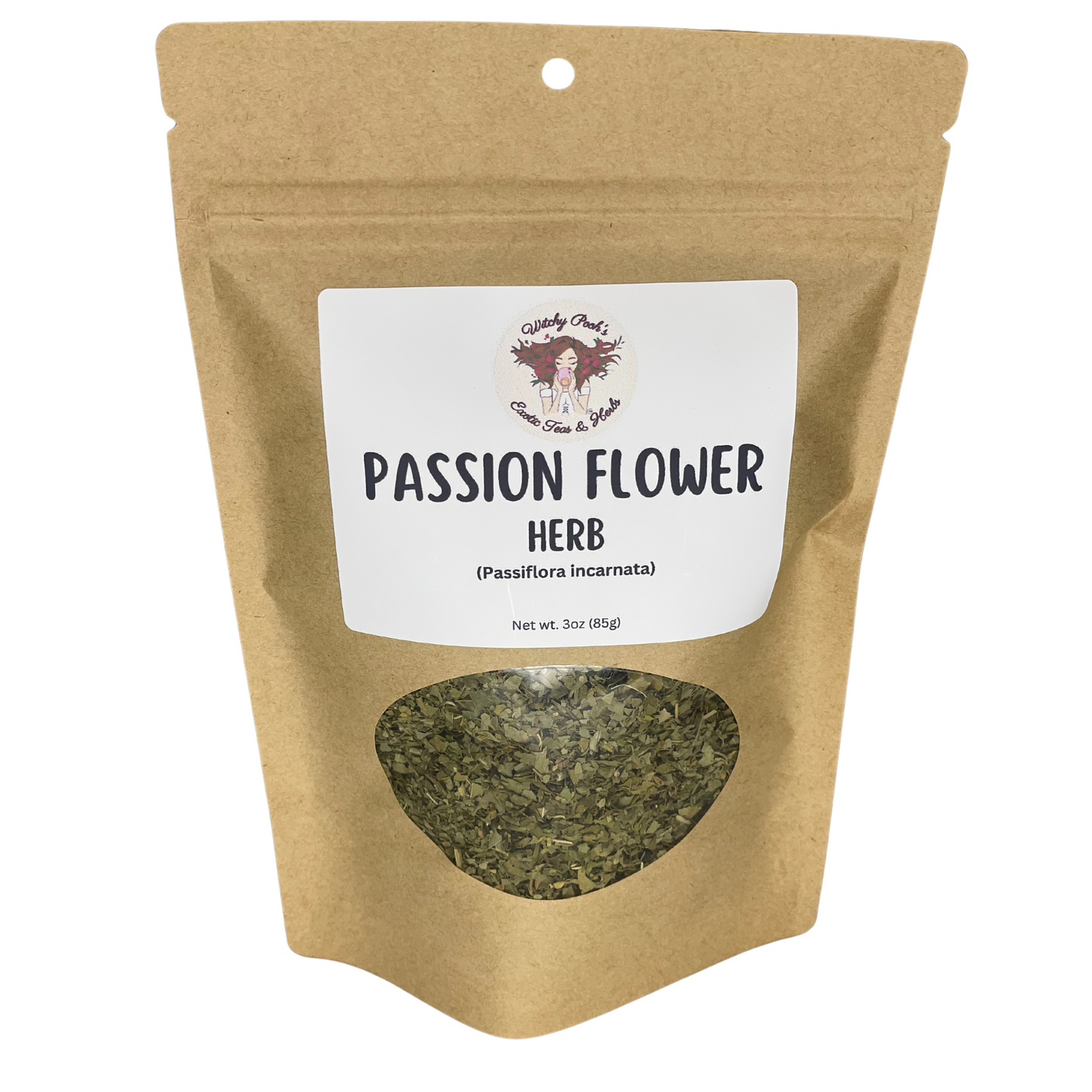 Witchy Pooh's Passion Flower Herb for Calmness, Love and Prosperity