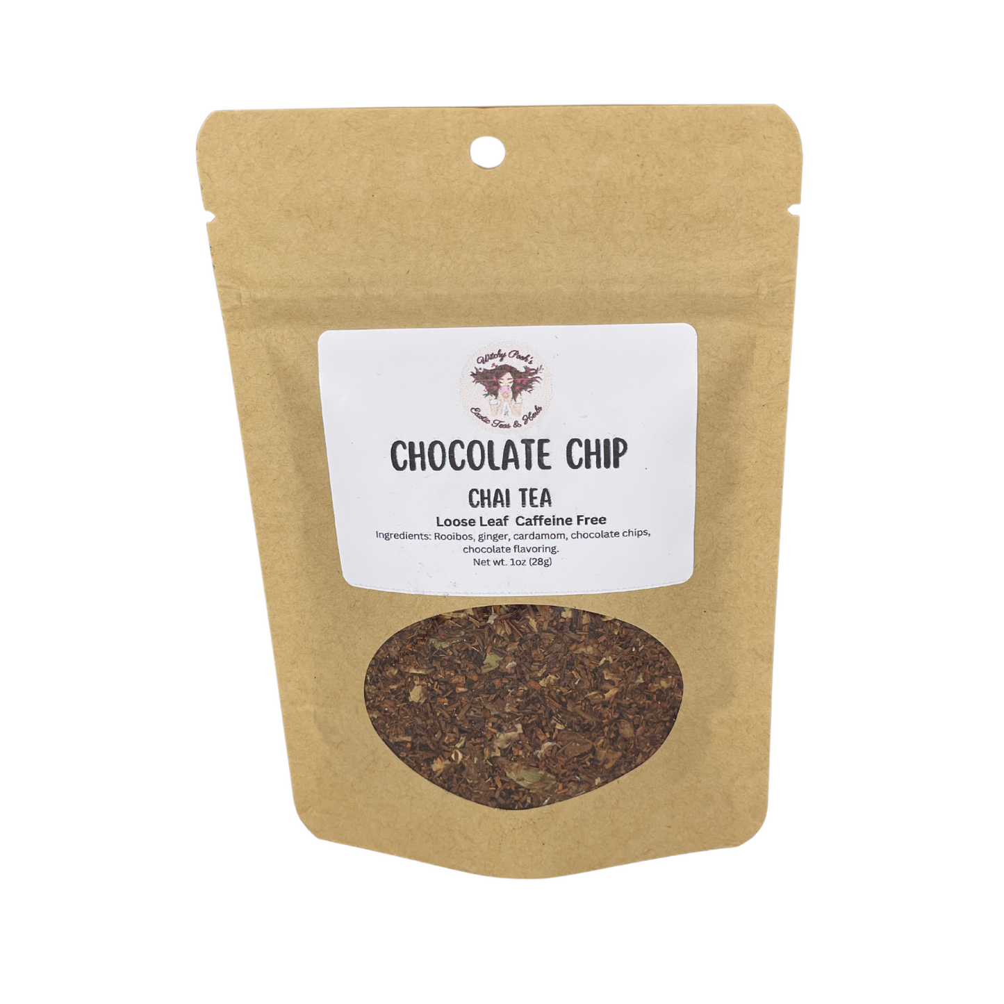 Chocolate Chip Chai Herbal Loose Leaf Tea