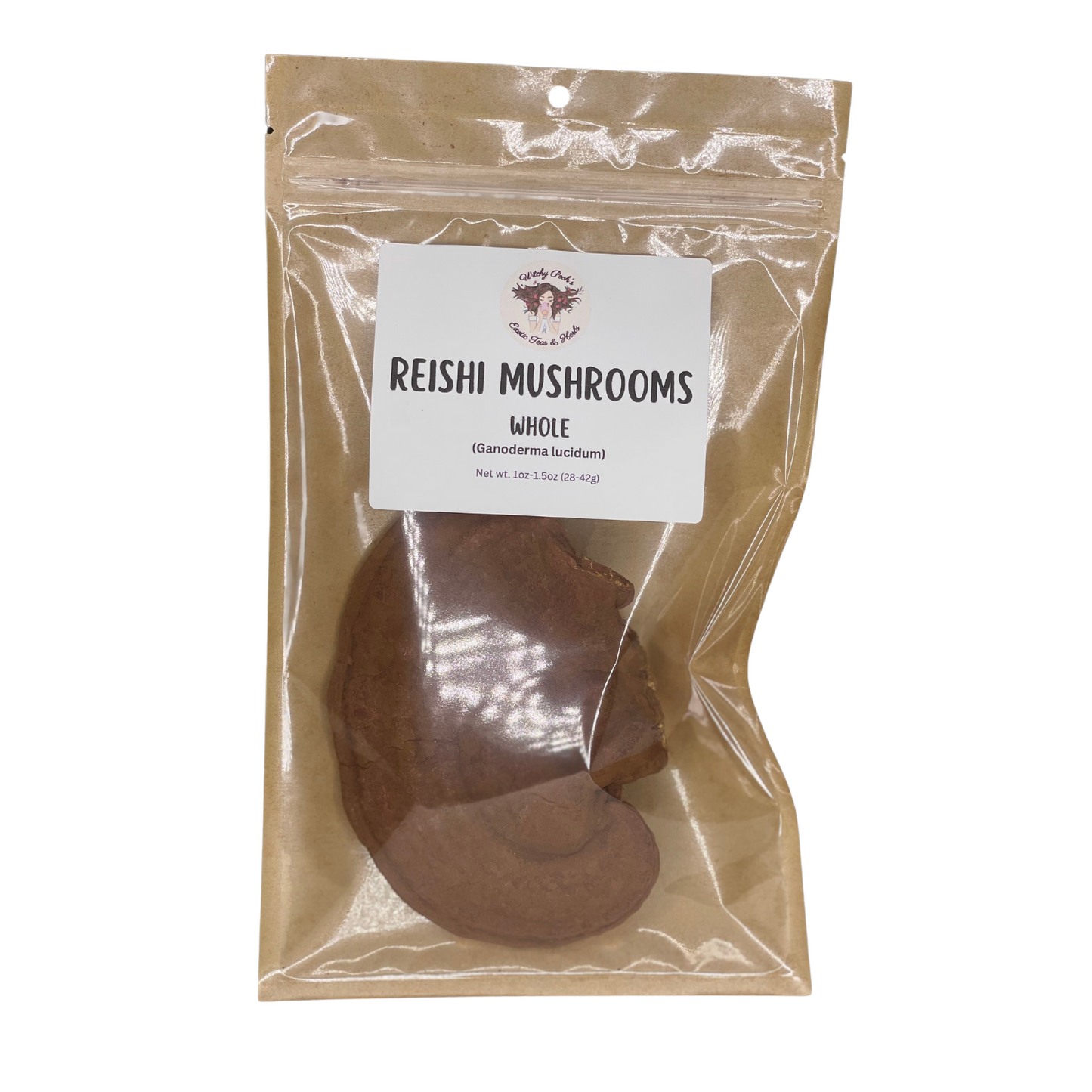 Reishi Mushrooms (whole) (Ganoderma lucidum)