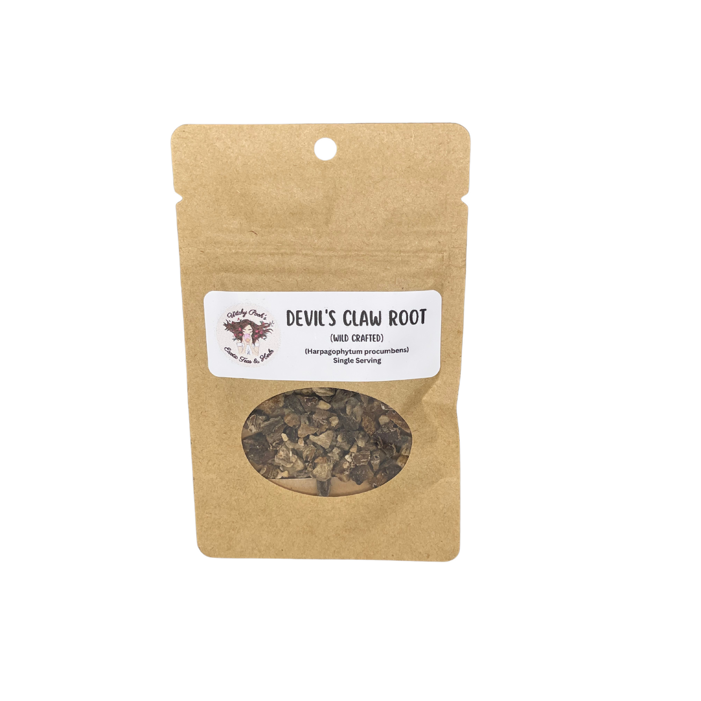 Devil's Claw Root, Pieces of Root, Dried Herbs, Food Grade Herbs, Herbs and Spices, Loose Leaf Herbs