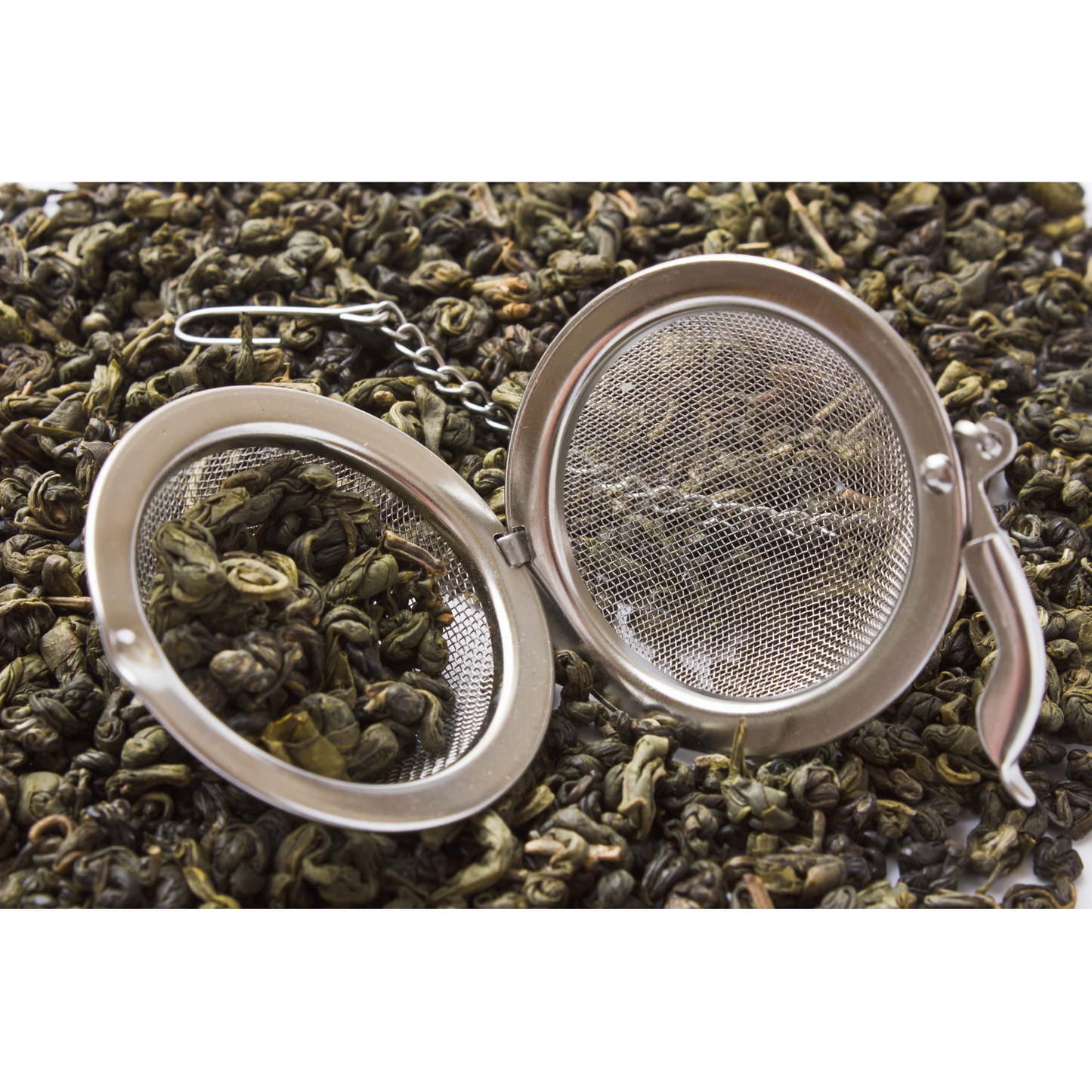 Tea Infuser Mesh Ball for Brewing Loose Leaf Tea 2." with FREE Wooden Spoon!!