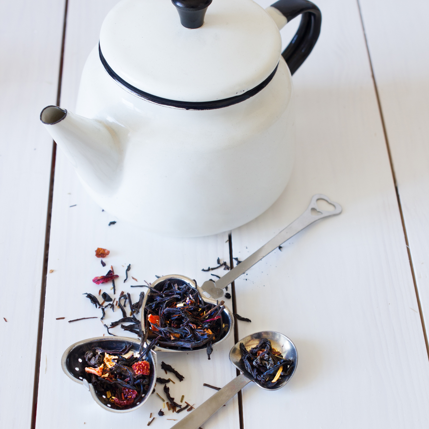 Tea Strainer Heart Shaped with handle, Tea Infuser
