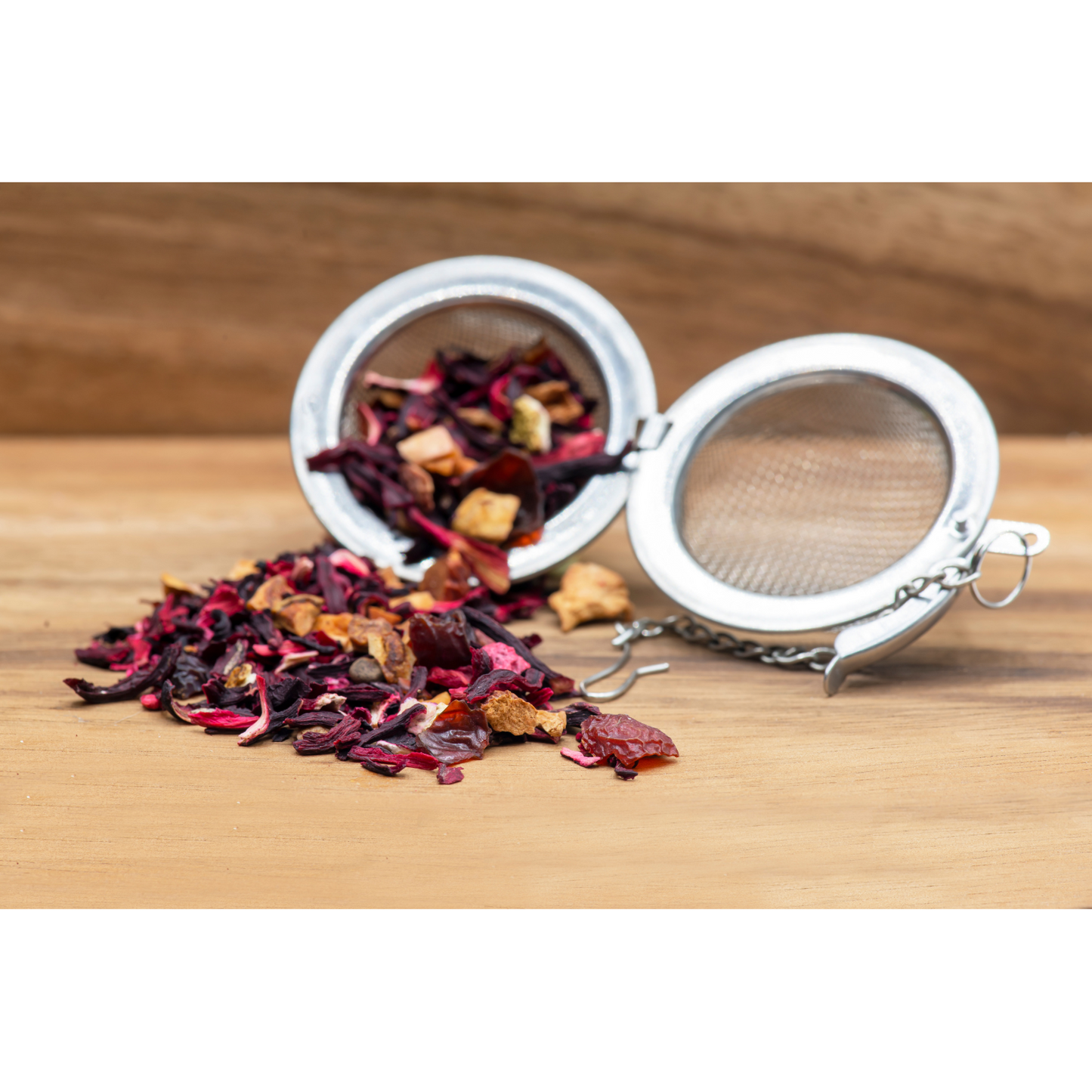 Witchy Pooh's Tea Infuser Mesh Ball for Brewing Loose Leaf Tea 1.5inch with FREE Wooden Spoon!