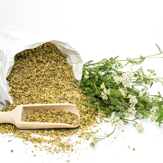 Yarrow Flowers, Flowers Dried, Flowers Whole, Dried Herbs, Food Grade Herbs, Herbs and Spices, Loose Leaf Herbs