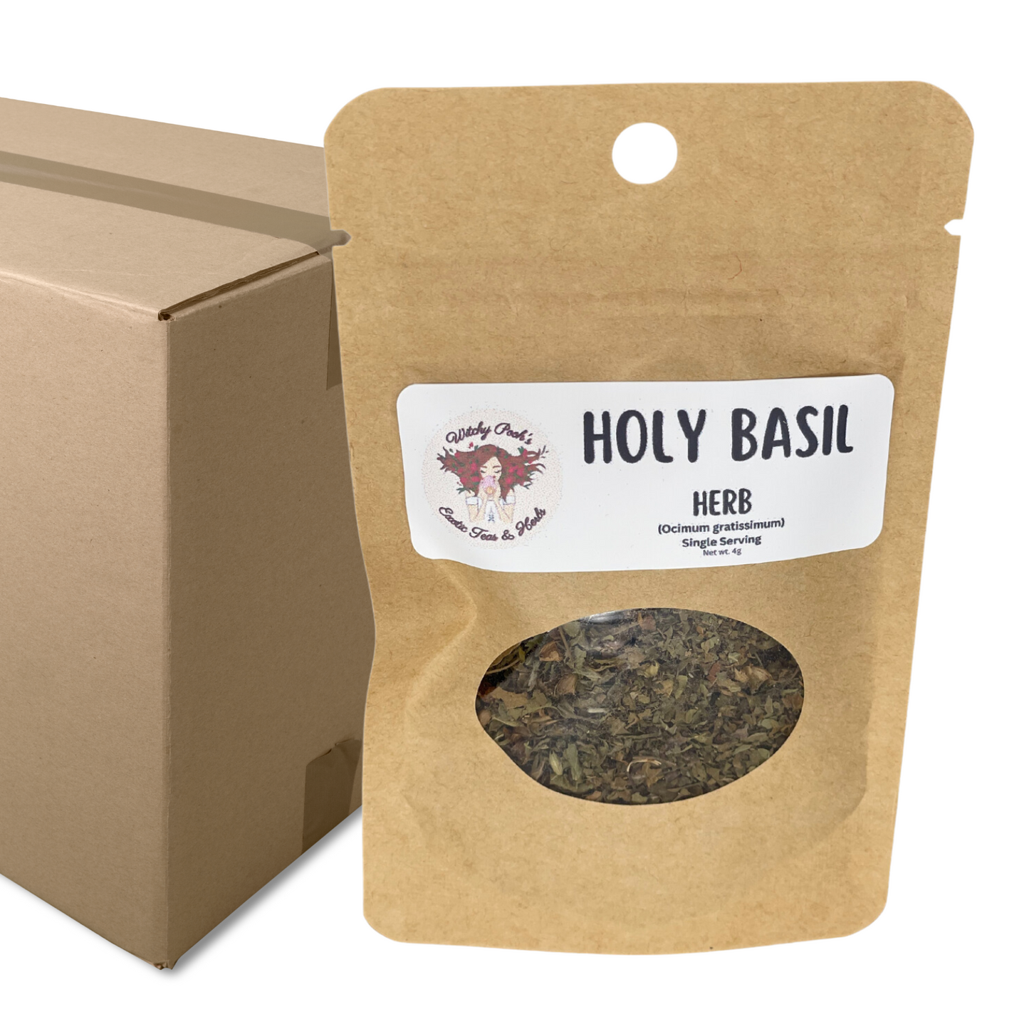 Holy Basil Herb for Balance of Body Mind and Spirit