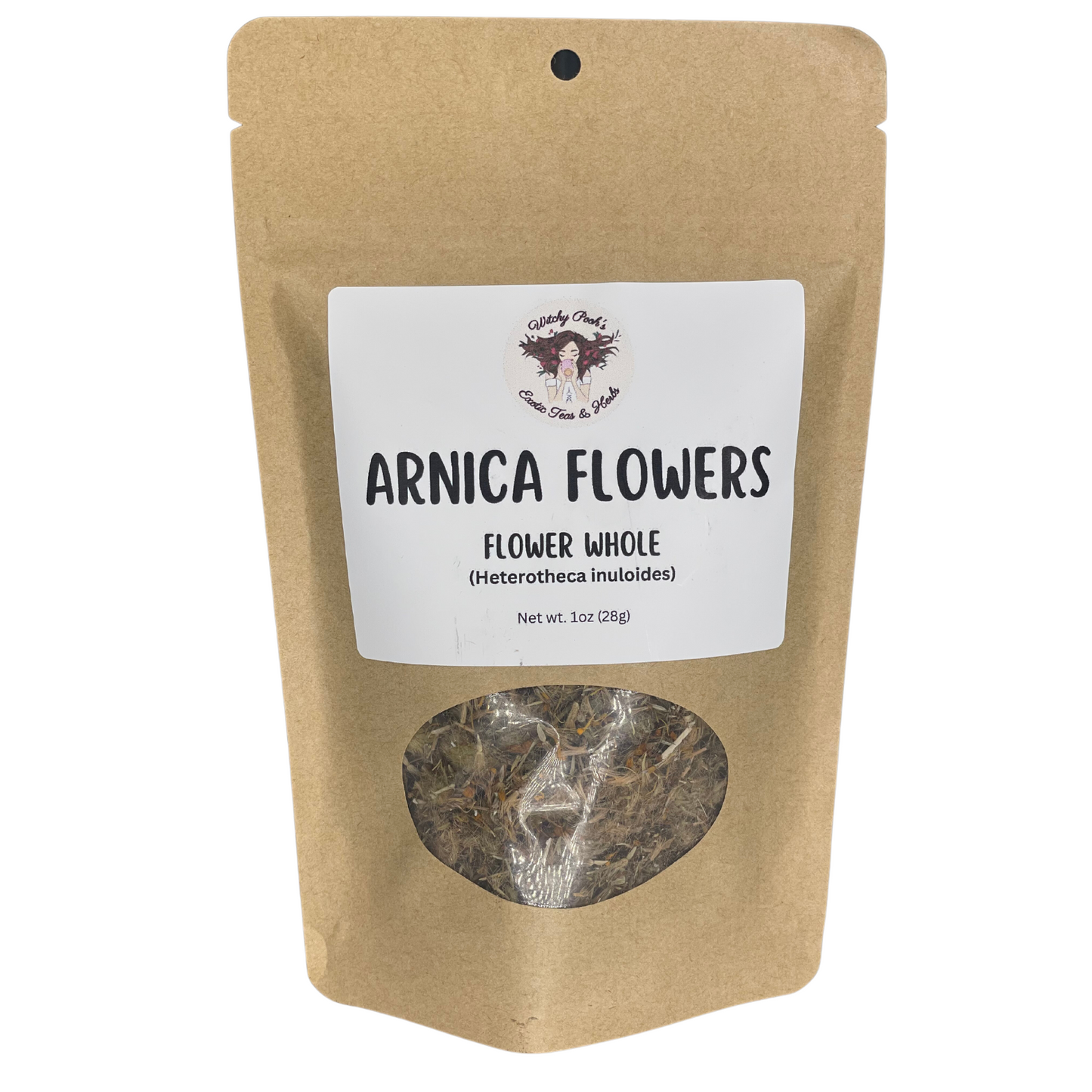 Witchy Pooh's Arnica Flowers for Topical Pain Relief