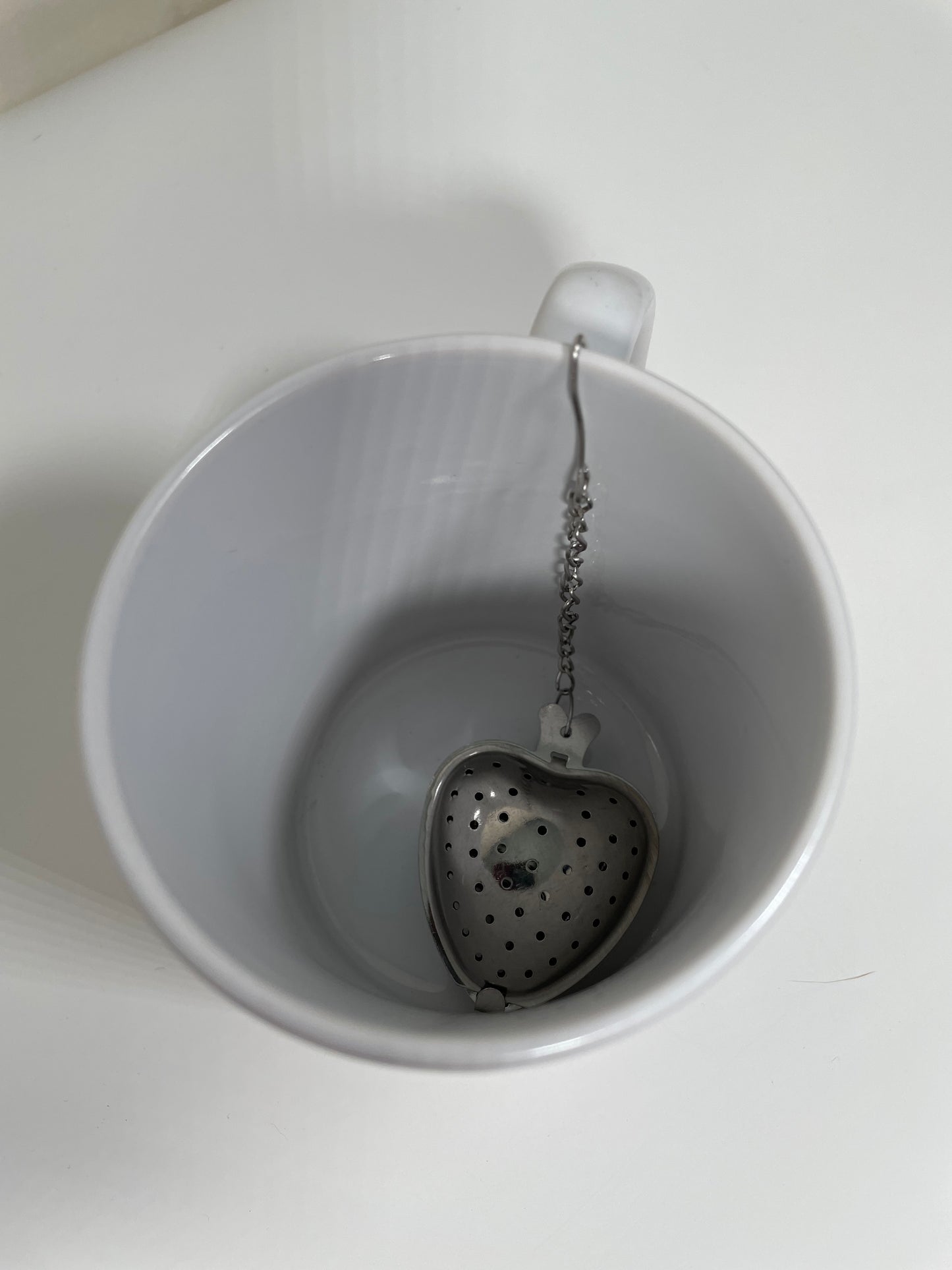 Witchy Pooh's Tea Infuser Heart Shaped Tea Strainer, Reusable for Single Cups