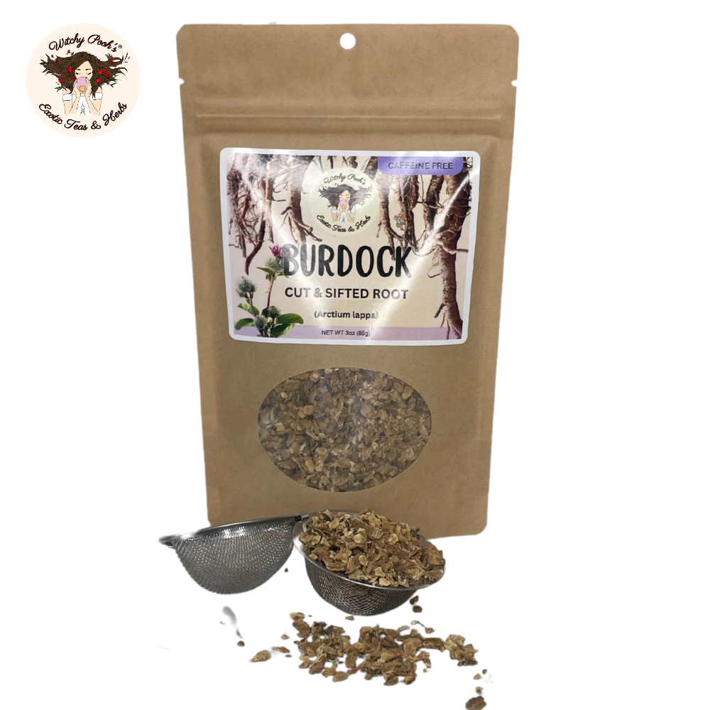 Witchy Pooh's Burdock Root Tea - Cut and Sifted, Caffeine Free - Image 12