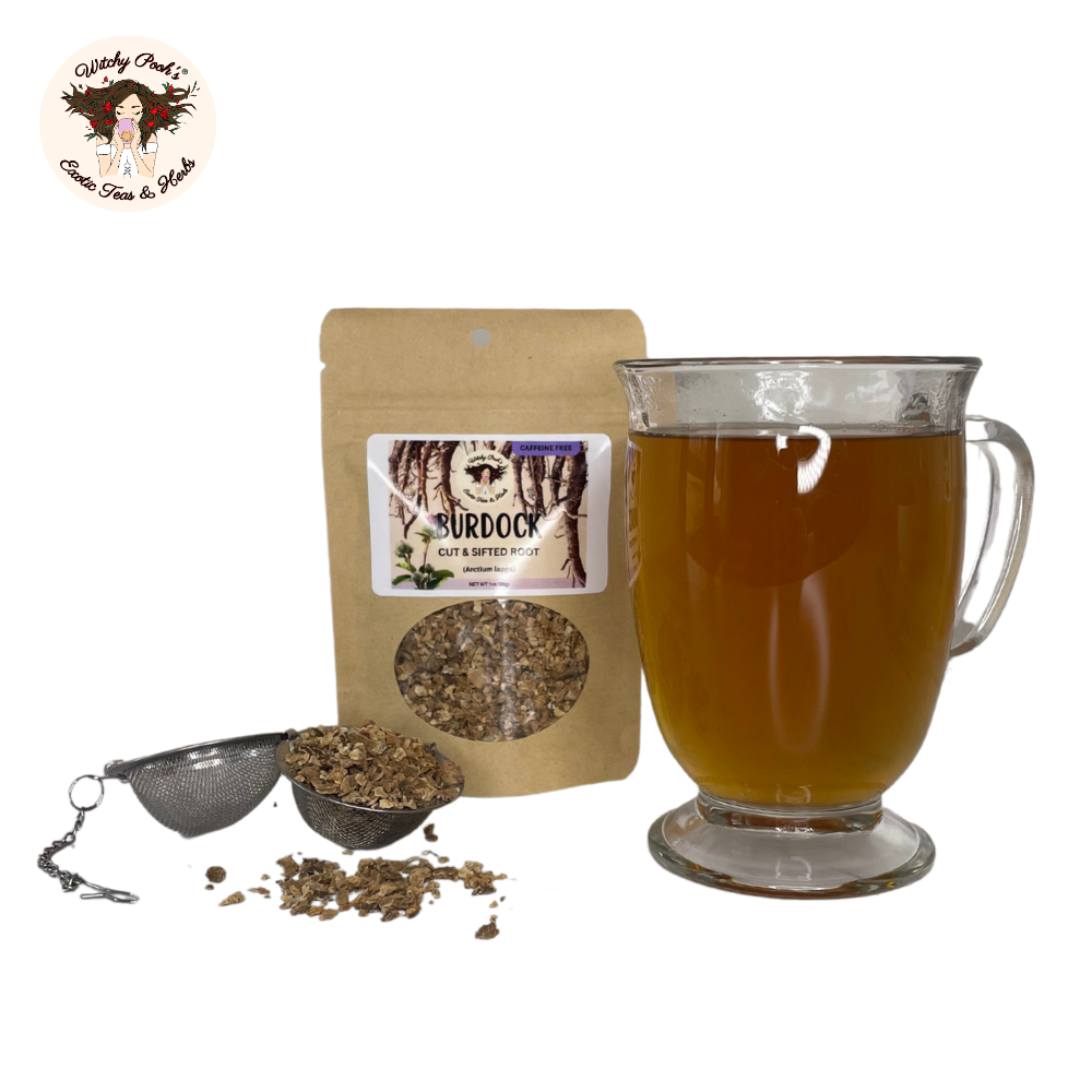 Witchy Pooh's Burdock Root Tea - Cut and Sifted, Caffeine Free - Image 14