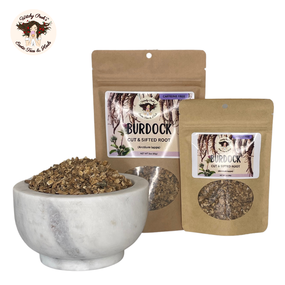 Witchy Pooh's Burdock Root Tea - Cut and Sifted, Caffeine Free - Image 7