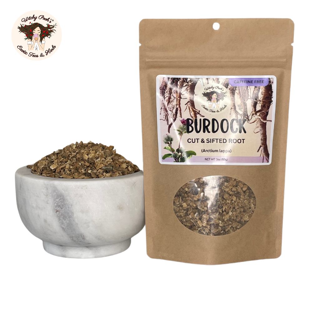 Witchy Pooh's Burdock Root Tea - Cut and Sifted, Caffeine Free - Image 8