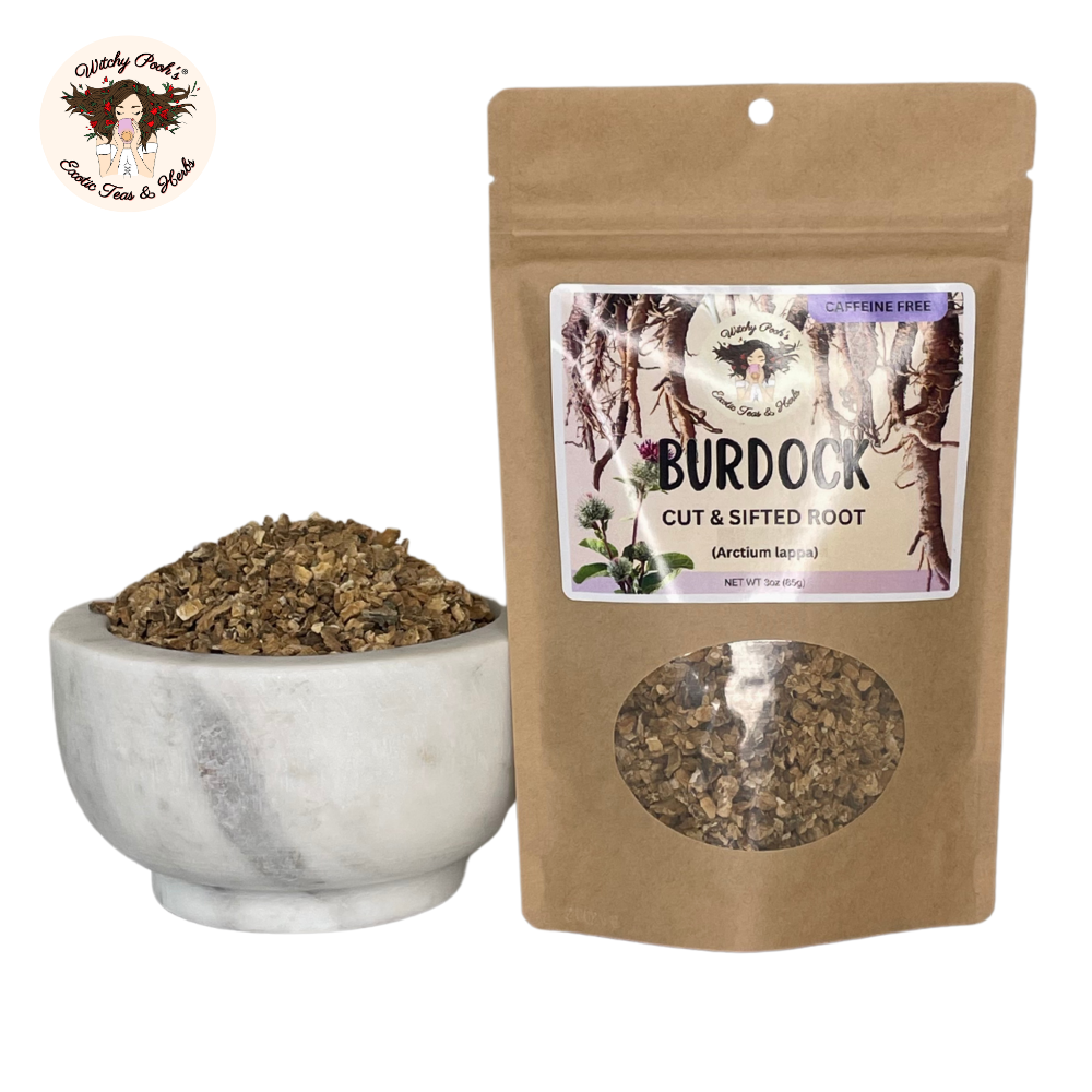 Witchy Pooh's Burdock Root Tea - Cut and Sifted, Caffeine Free - Image 9