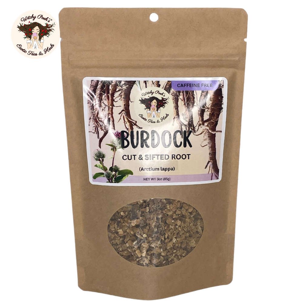 Witchy Pooh's Burdock Root Tea - Cut and Sifted, Caffeine Free - Image 16
