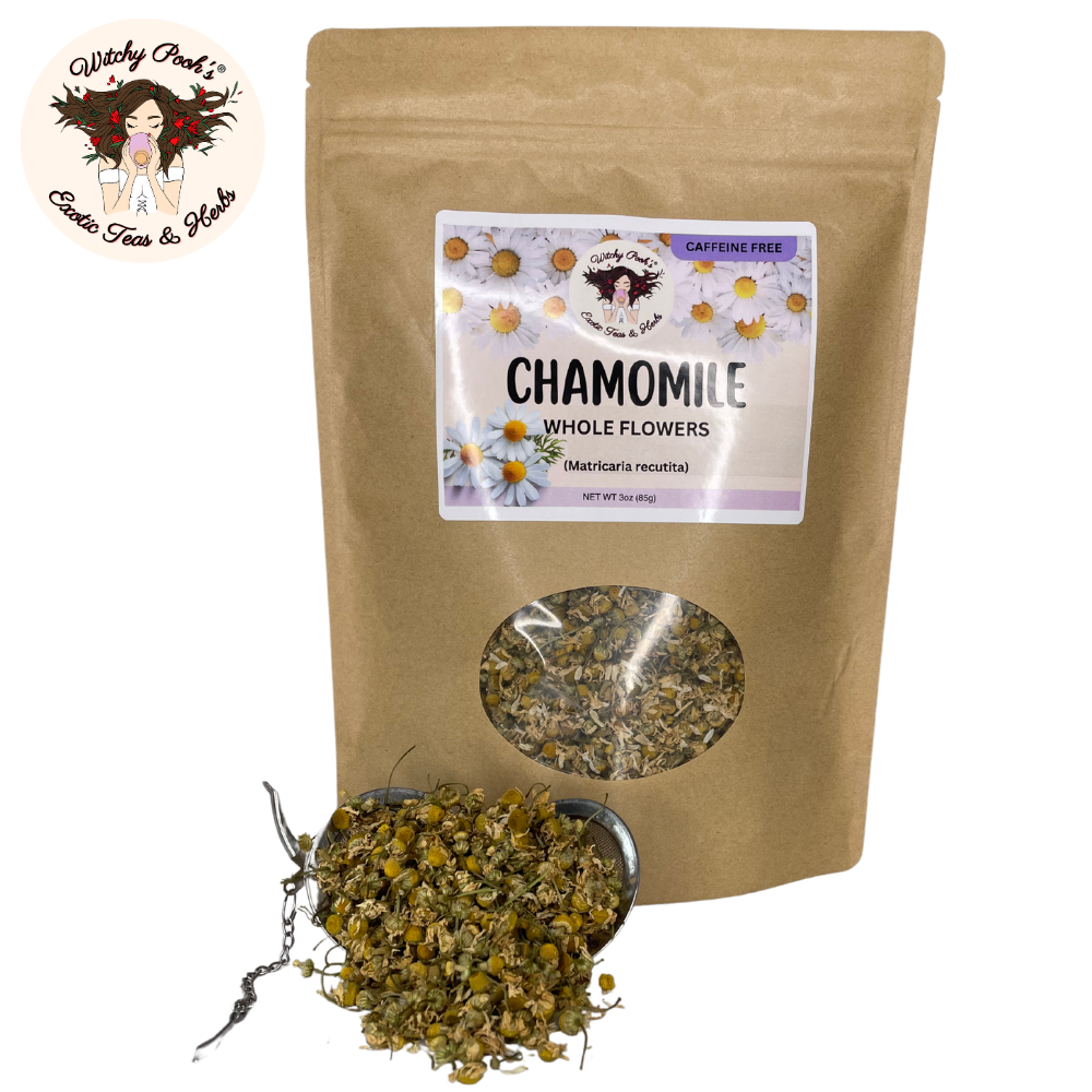 Witchy Pooh's Chamomile Tea - Whole Flowers, Caffeine Free - Image 17