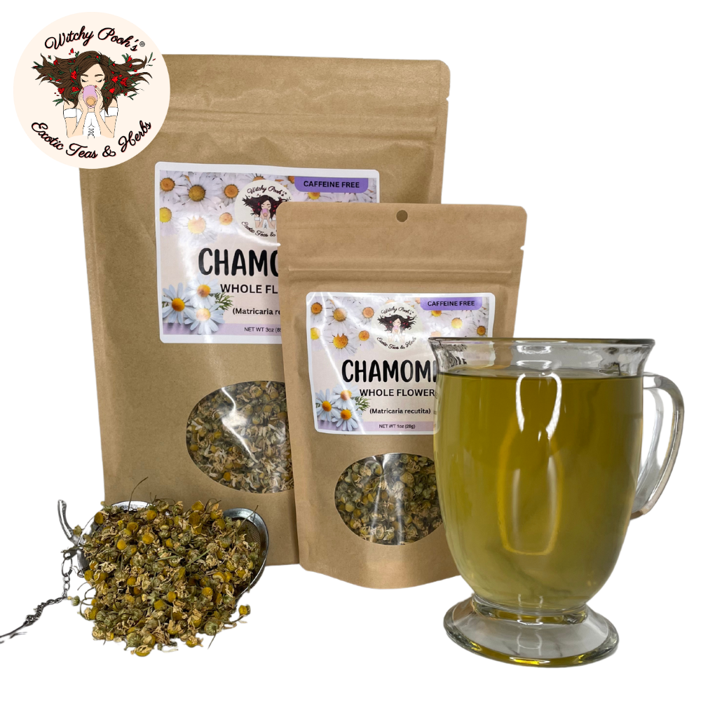 Witchy Pooh's Chamomile Tea - Whole Flowers, Caffeine Free - Image 19