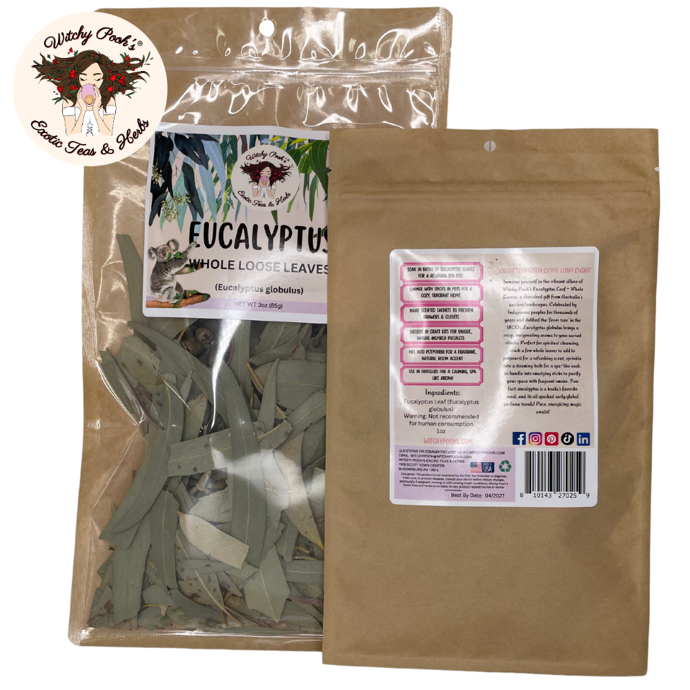 Witchy Pooh's Eucalyptus -Whole Loose Leaves - Image 6
