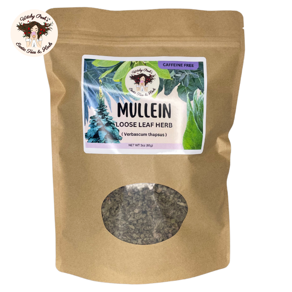 Witchy Pooh's Mullein Leaf Tea - Loose Leaf Herb, Caffeine Free - Image 14