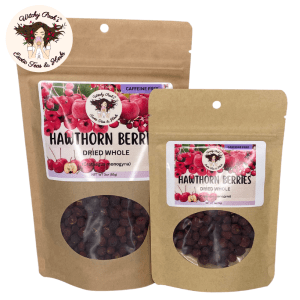 Witchy Pooh's Hawthorn Berry Tea - Whole Berries, Caffeine Free