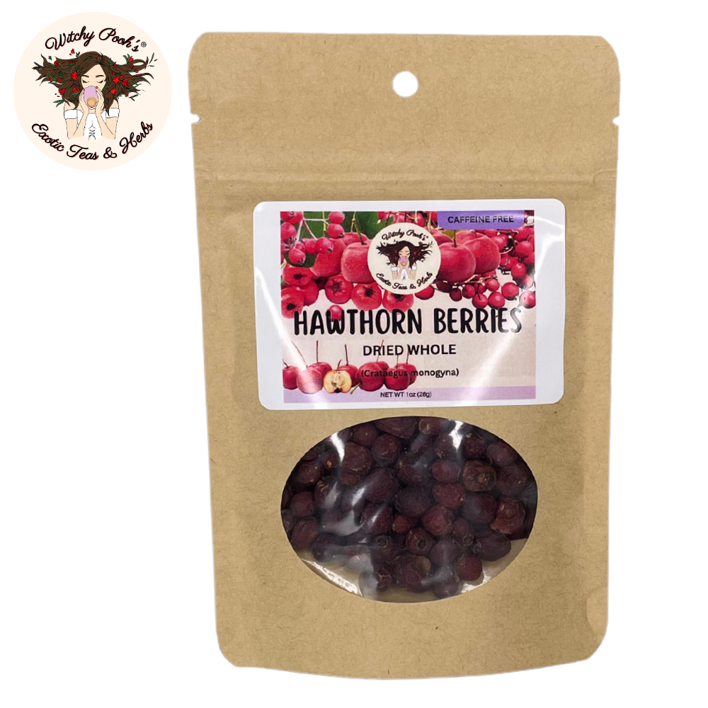 Witchy Pooh's Hawthorn Berry Tea - Whole Berries, Caffeine Free - Image 9