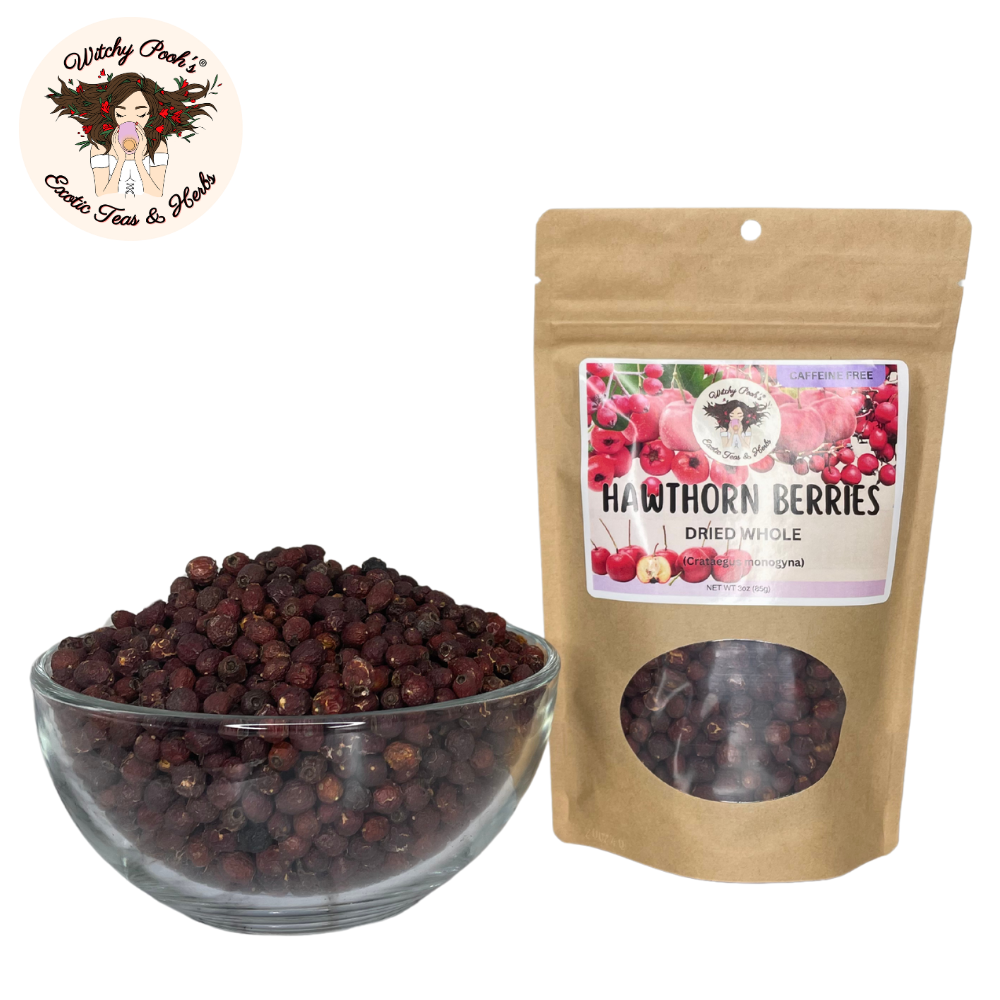 Witchy Pooh's Hawthorn Berry Tea - Whole Berries, Caffeine Free - Image 15