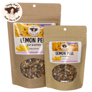 Witchy Pooh's Lemon Peel Tea - Cut & Sifted, Caffeine Free