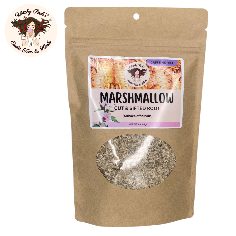 Witchy Pooh's Marshmallow Root Tea - Cut & sifted, Caffeine Free - Image 11