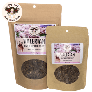 Witchy Pooh's Valerian Tea - Cut & Sifted Root, Caffeine Free