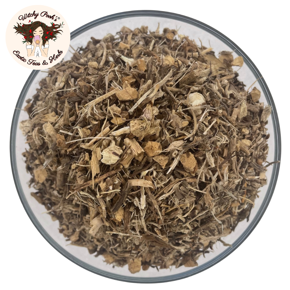 Witchy Pooh's Butcher's Broom Tea, Cut & Sifted Root, Caffeine Free - Image 15
