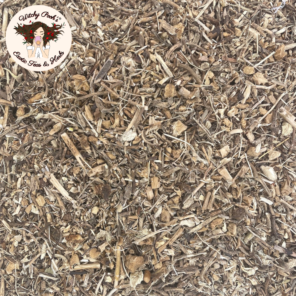 Witchy Pooh's Butcher's Broom Tea, Cut & Sifted Root, Caffeine Free - Image 17