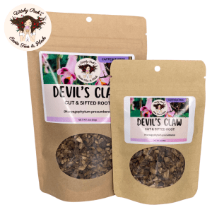 Witchy Pooh's Devil's Claw Tea - Cut & Sifted Root, Caffeine Free