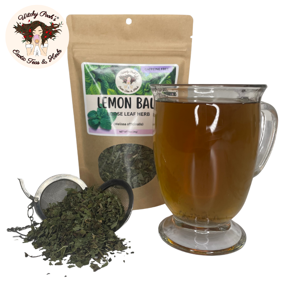 Witchy Pooh's Lemon Balm Tea - Loose Leaf Herb, Caffeine Free - Image 6