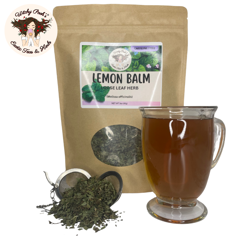 Witchy Pooh's Lemon Balm Tea - Loose Leaf Herb, Caffeine Free - Image 7