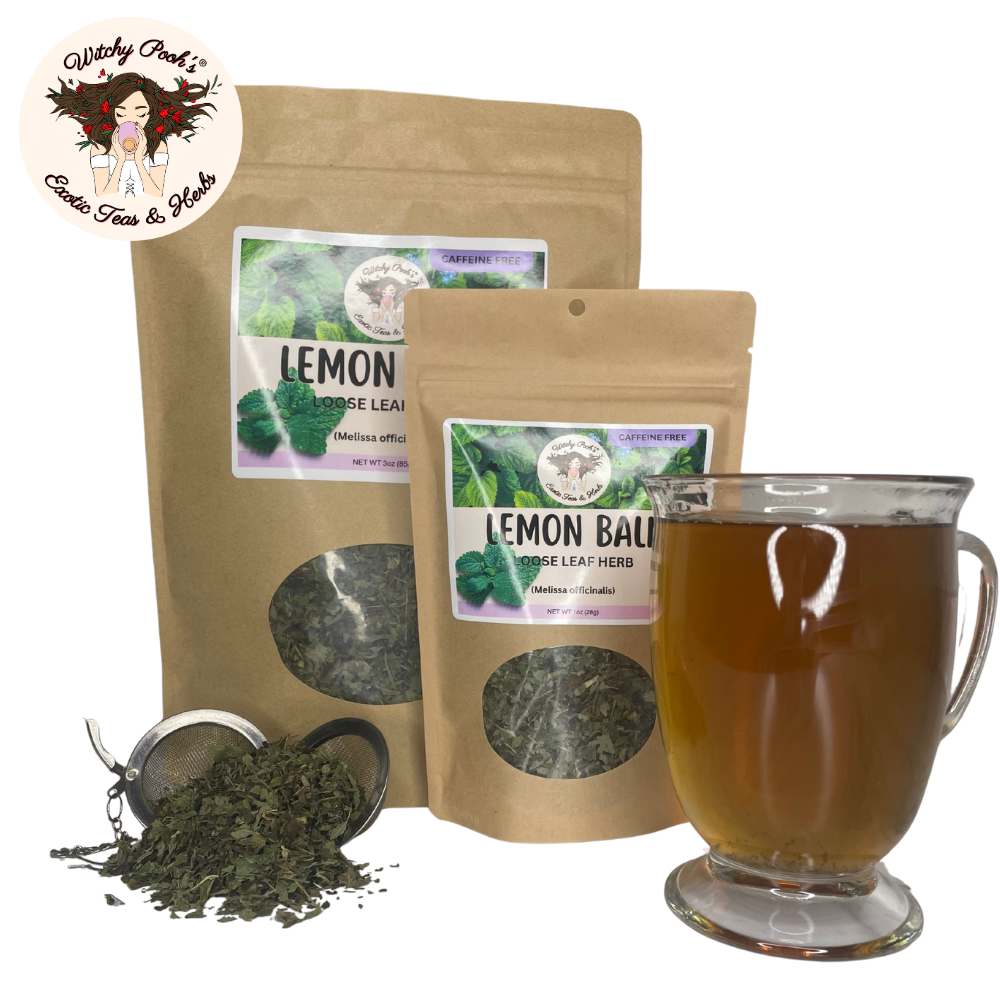 Witchy Pooh's Lemon Balm Tea - Loose Leaf Herb, Caffeine Free - Image 8