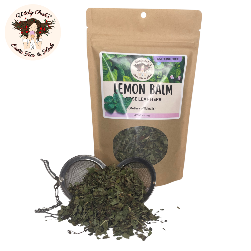 Witchy Pooh's Lemon Balm Tea - Loose Leaf Herb, Caffeine Free - Image 11