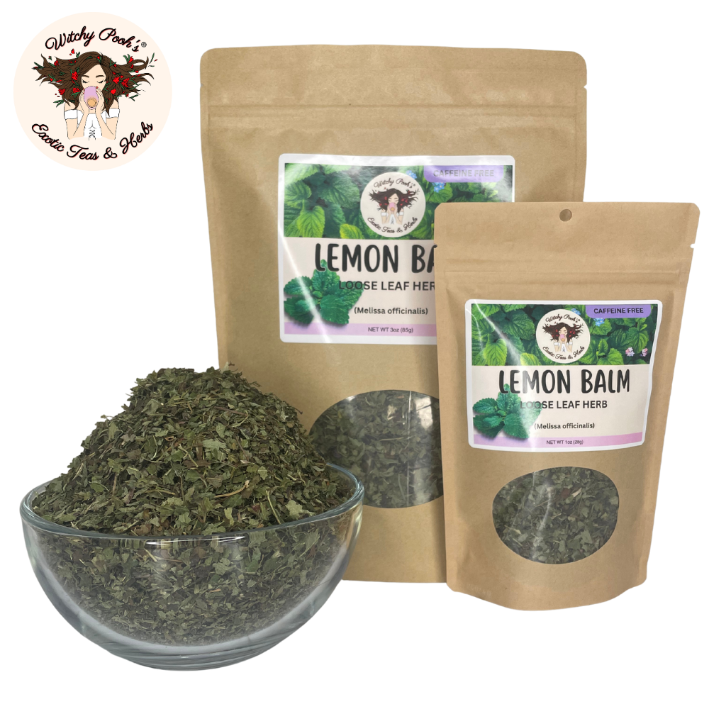 Witchy Pooh's Lemon Balm Tea - Loose Leaf Herb, Caffeine Free - Image 12