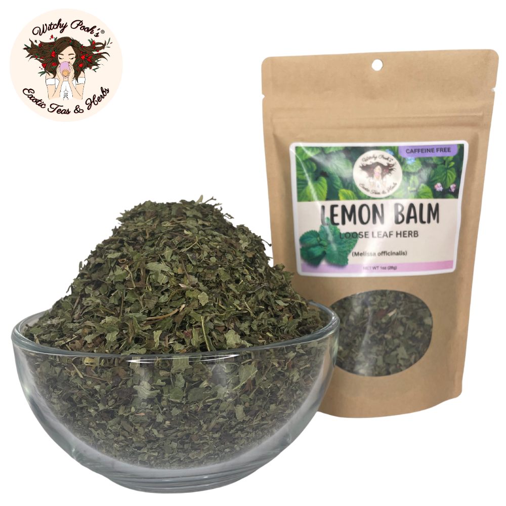 Witchy Pooh's Lemon Balm Tea - Loose Leaf Herb, Caffeine Free - Image 14